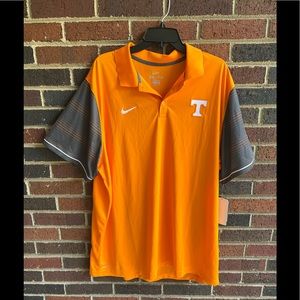Mens Nike Tennessee Volunteers Polo Orange 3X NWT!